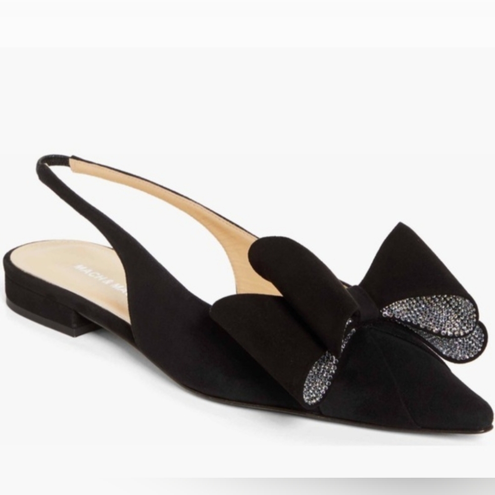 MACH &MACH Le Cadeau BLACK Flat 38 1/2